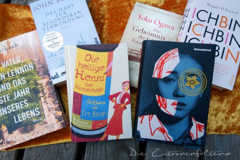 Meine Bücherliste für den Januar Die Zitronenfalterin